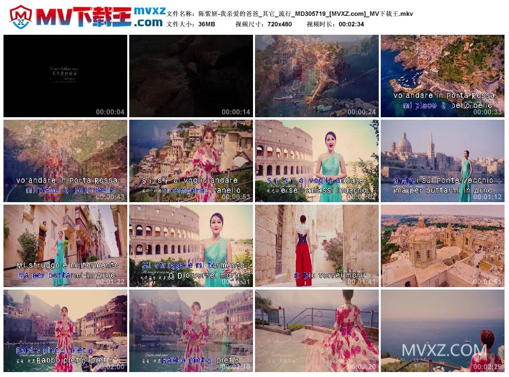 陈紫妍-我亲爱的爸爸_其它_流行_MD305719